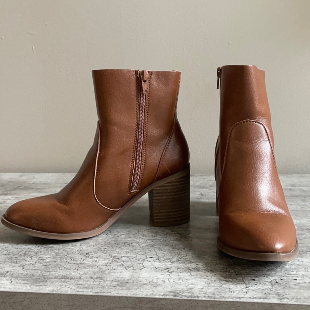 Brown Ankle Booties